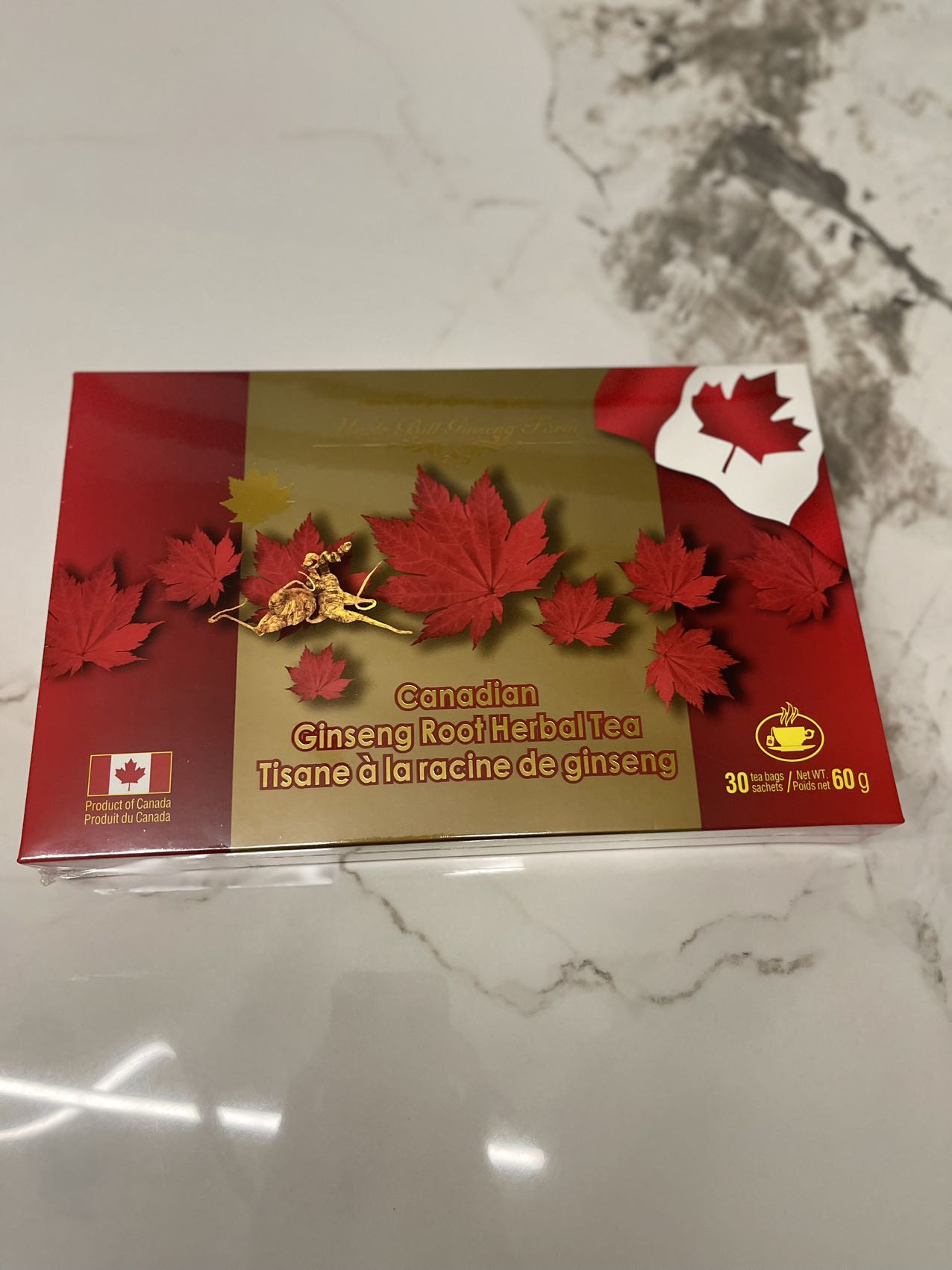 Canadian Ginseng Root Herbal Tea 加拿大西洋参根草茶