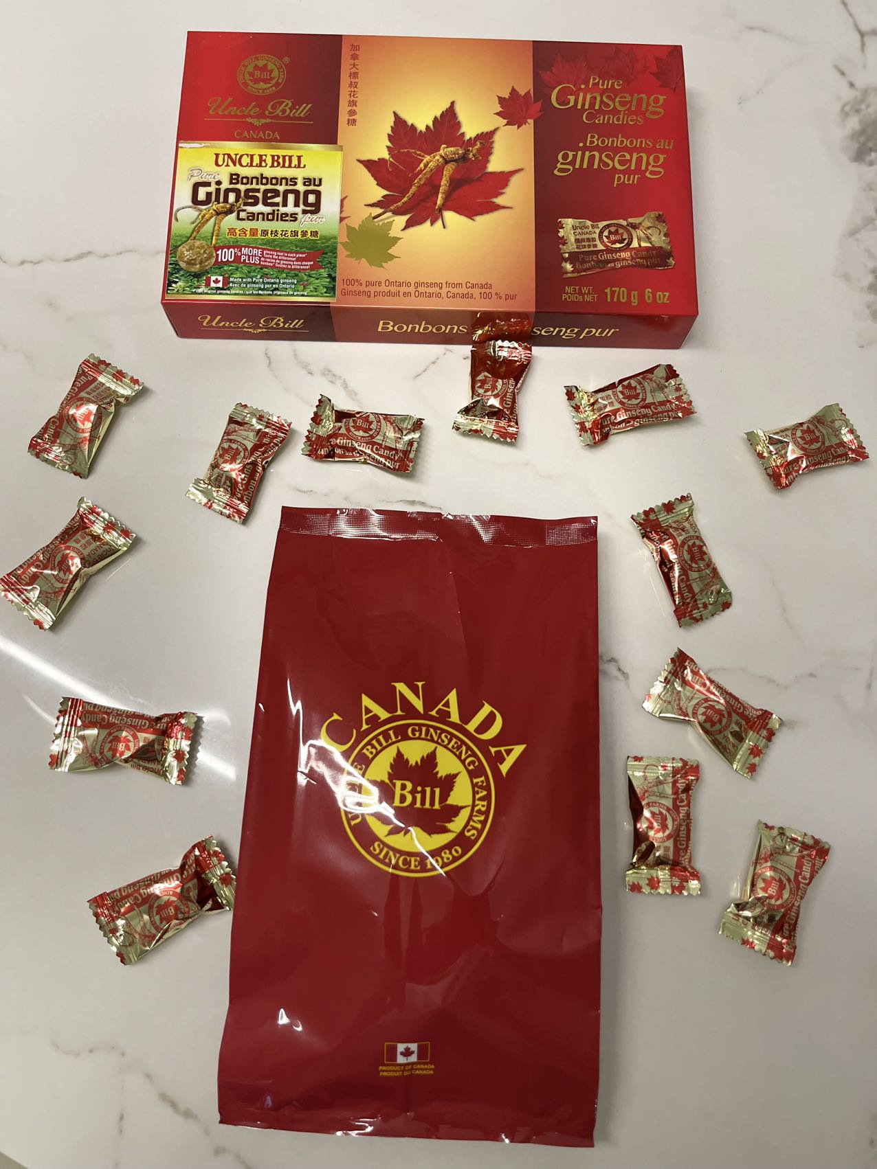 Canadian Pure Ginseng Candy 加拿大西洋参糖